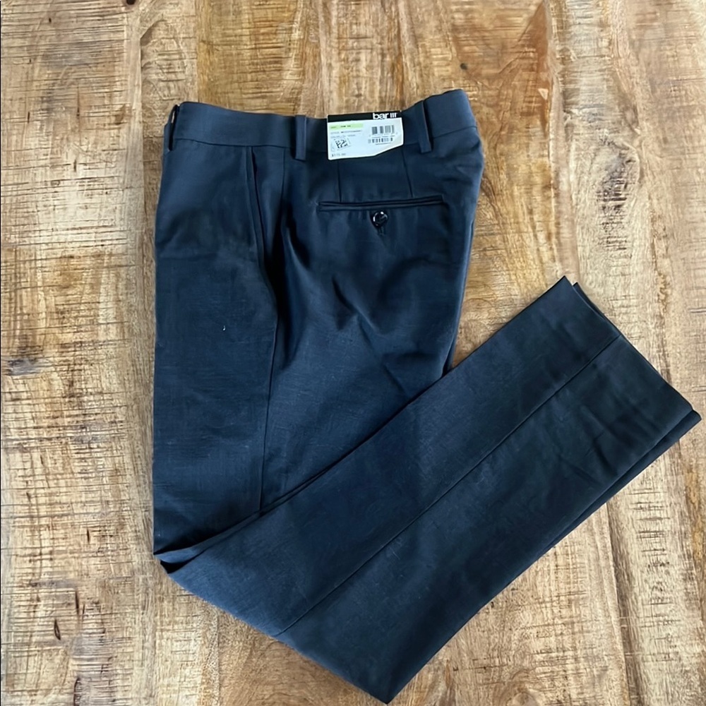 Bar III Black Dress Pants Classic Style
